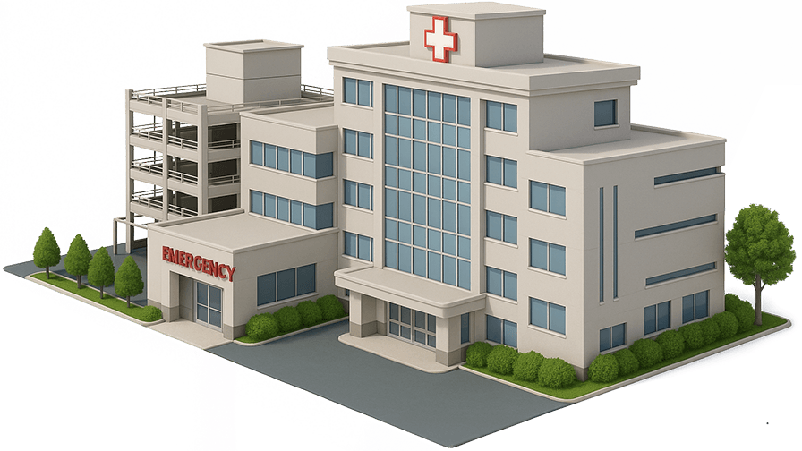 Rendering of a Healthcare location