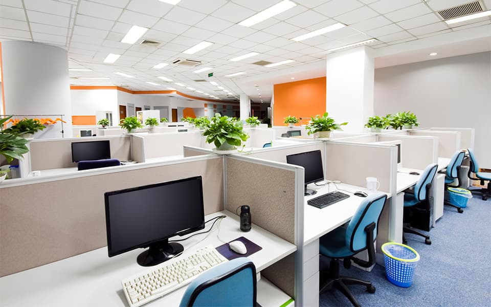 Open Floor Plan Office