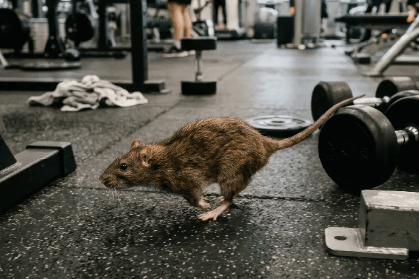 rat-running-across-gym-floor