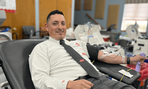 Chicago Orkin team blood donation