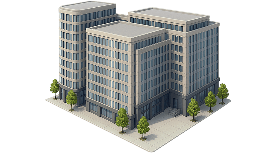 Rendering of a Office Property Management location