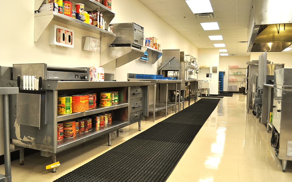 Empty Commercial Kitchen