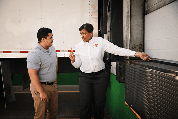 Orkin Pro rodent prevention gap in loading dock