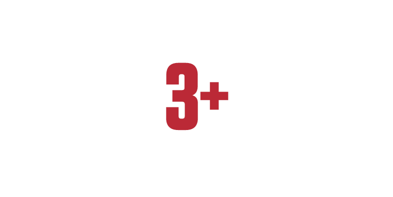 3+ Cities