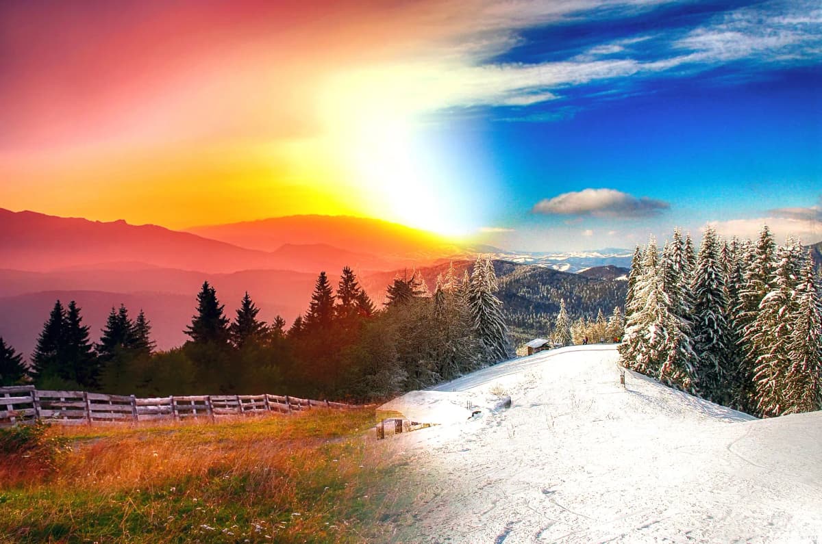 Landscape of 4 Seasons