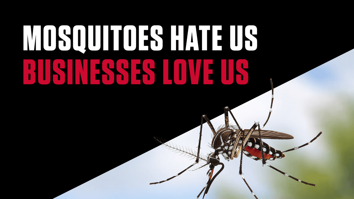 Orkin Commercial - Mosquitoes Hate Us, Businesses Love Us