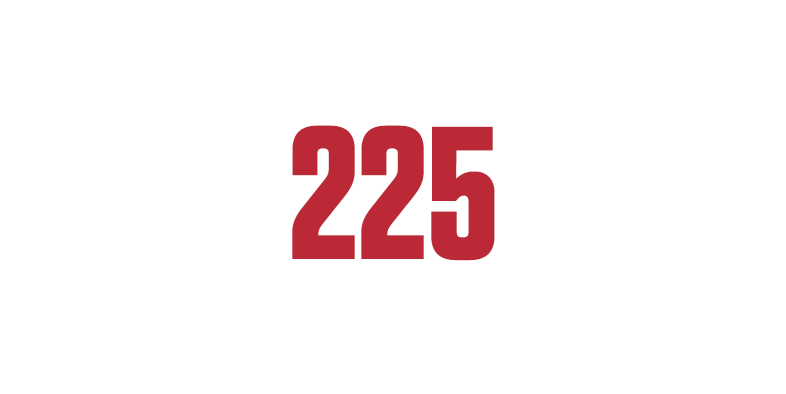 225 Units of Blood Collected