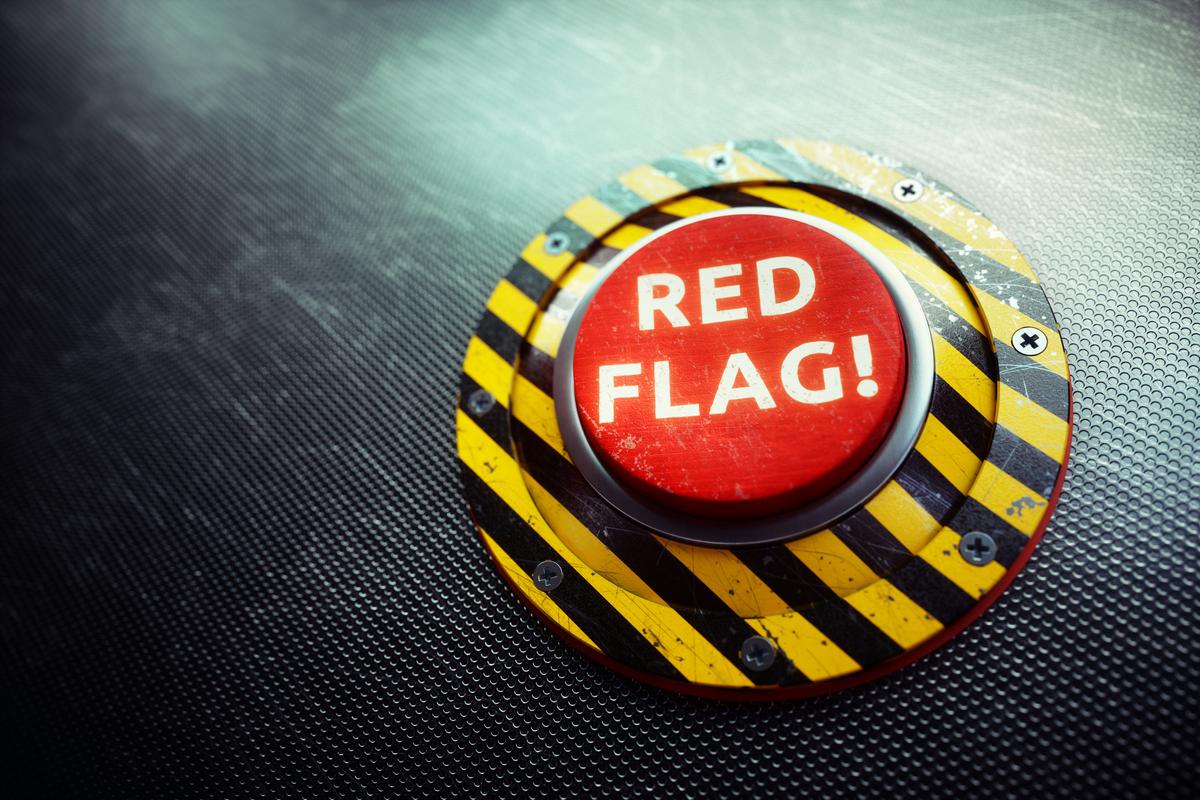 Red Flag Button