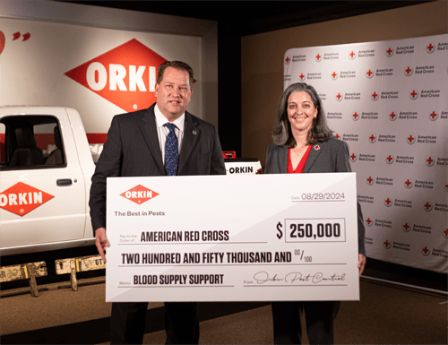 2024 Orkin Check Presentation to the American Red Cross