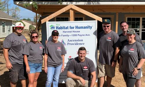 Orkin Employees of Branch 778 Volunteer with Habitat for Humanity
