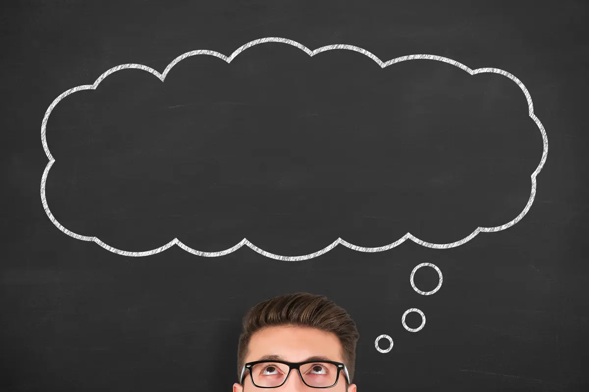 Think Bubble Illustration