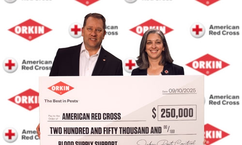 2025 Orkin Check Presentation to the American Red Cross