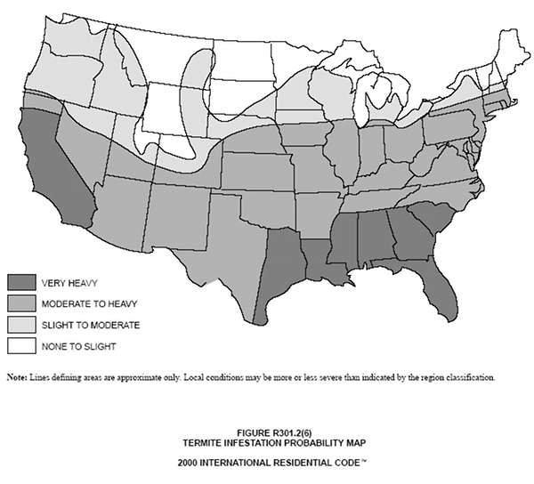 Termite Infestation Probability Map
