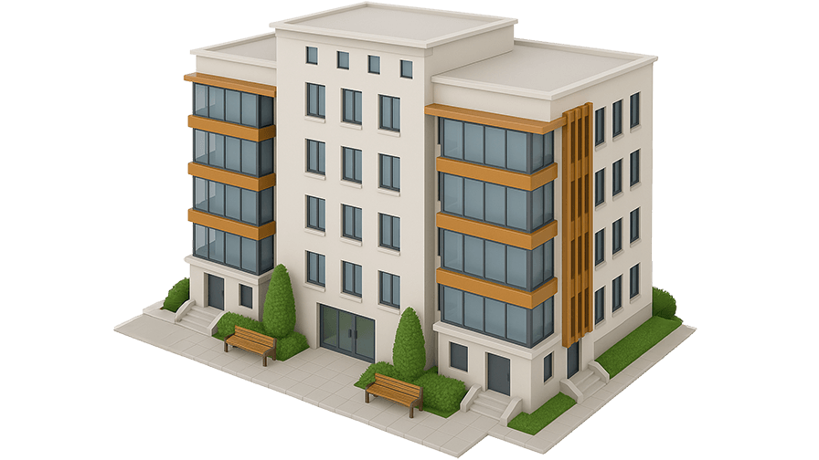 Rendering of a Hospitality location