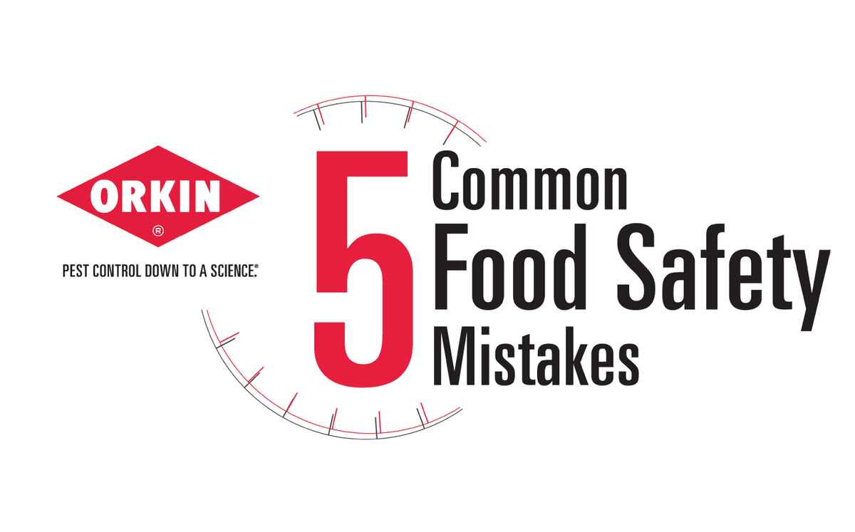 5 Common Food Safety Mistakes Graphic